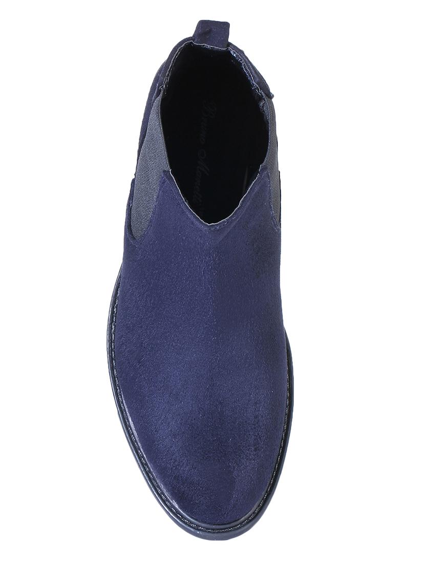 blue suede ankle boots - 16900094 - Zoom Image - 4