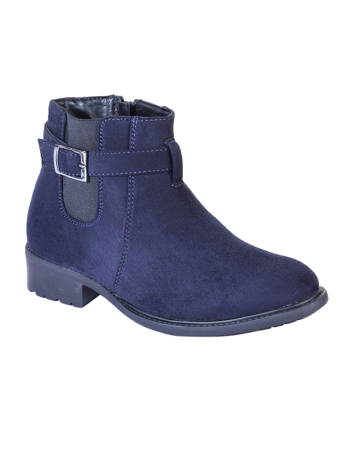 navy ankle boots - 16900097 - Zoom Image - 1