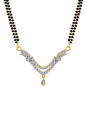 gold beads mangalsutra - 16900824 - Standard Image - 2