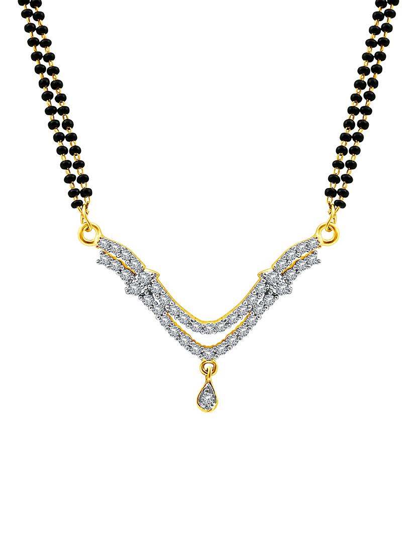 gold beads mangalsutra - 16900824 - Zoom Image - 2