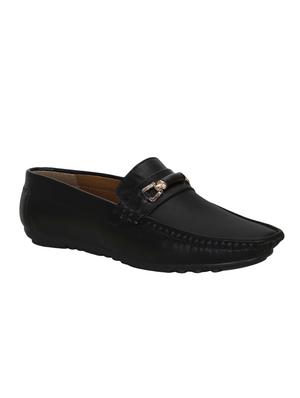 black slip on loafers - 16901925 - Standard Image - 2