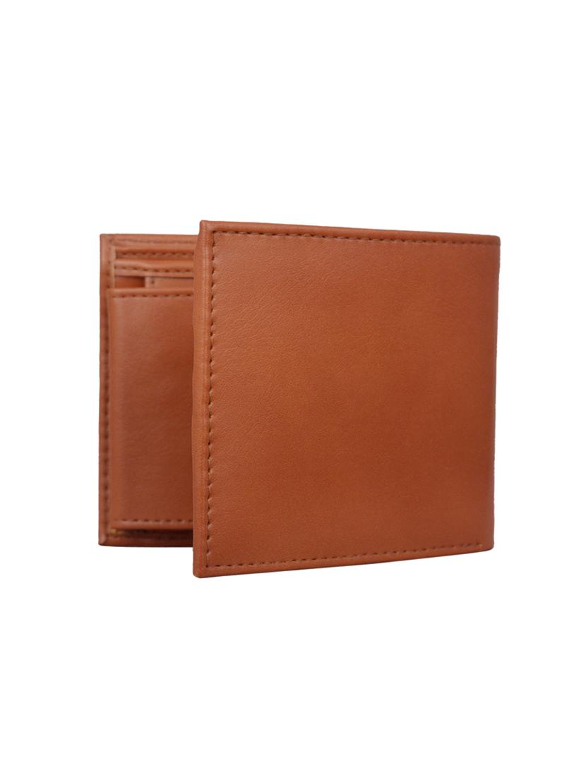 tan leatherette wallet - 16902524 - Zoom Image - 2