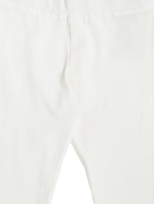 white cotton legging - 16903438 - Standard Image - 3