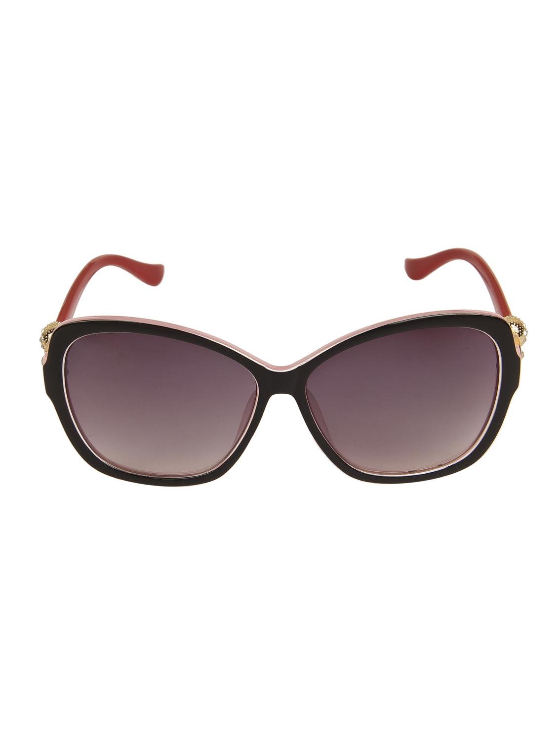 lof pink oversized full rim anti-reflective coating sunglasses for women - 16903571 - Zoom Image - 1