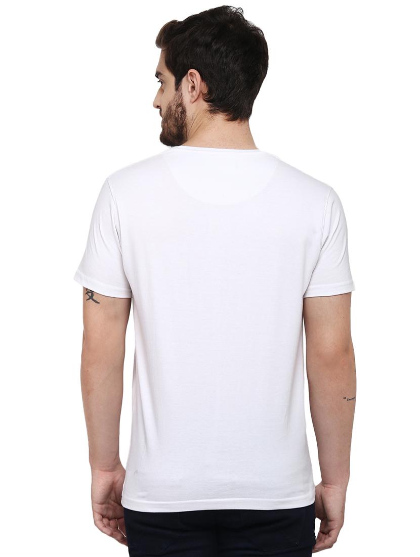 white solid t-shirt - 16903862 - Zoom Image - 3