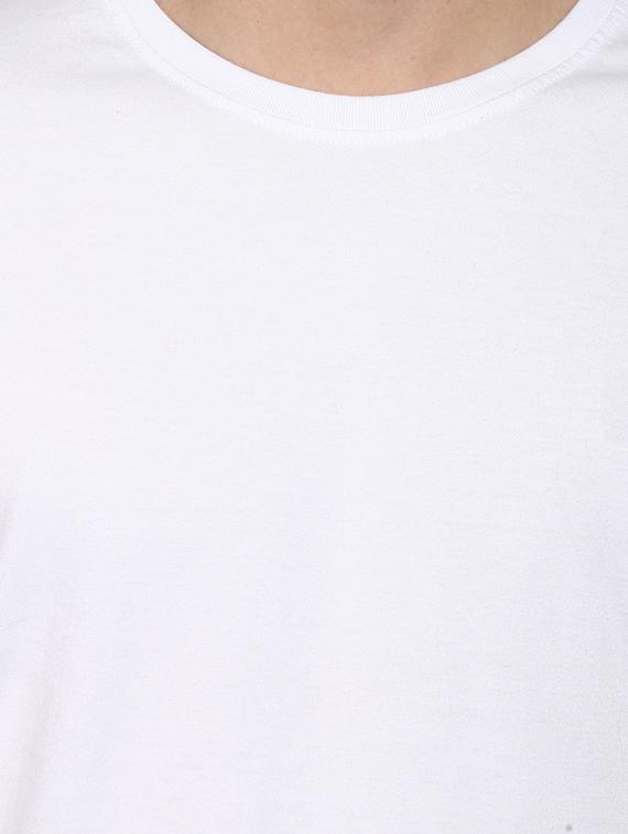 white solid t-shirt - 16903862 - Zoom Image - 4