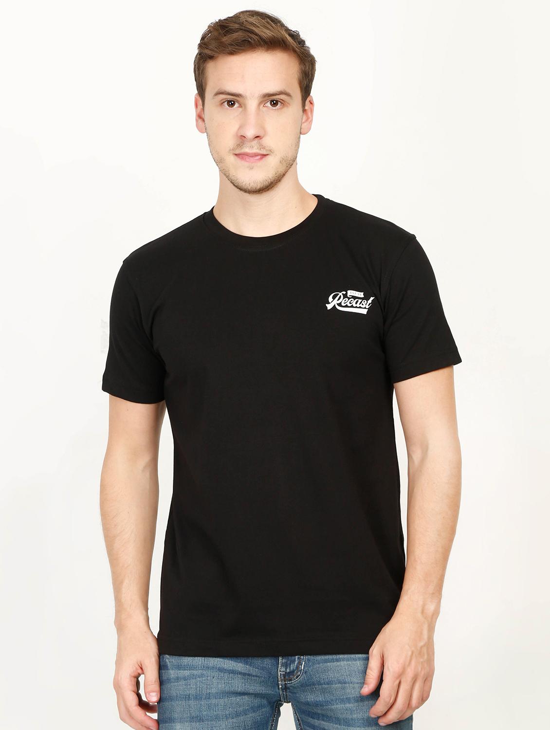 black solid t-shirt - 16903895 - Zoom Image - 1