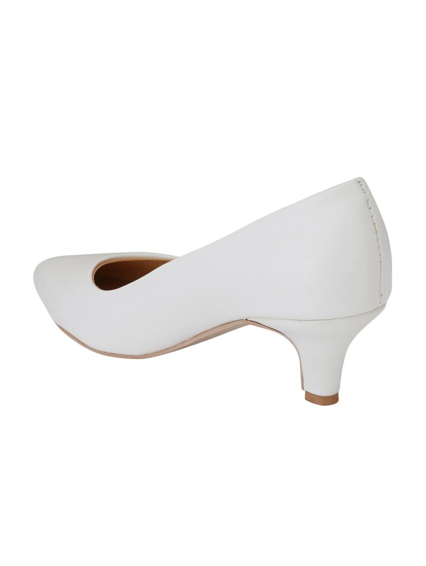 white slip on pumps - 16903948 - Zoom Image - 3