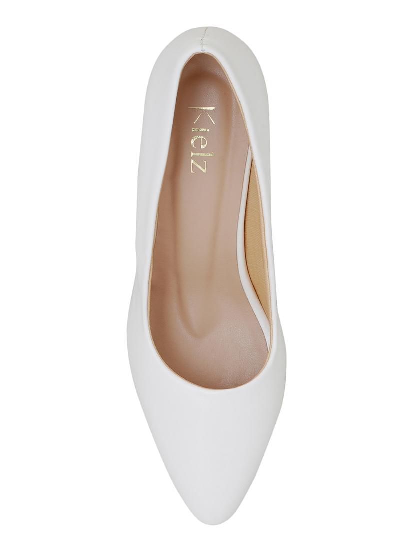 white slip on pumps - 16903948 - Zoom Image - 4