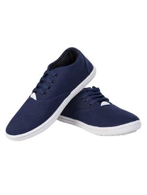 navy lace up sneakers - 16904054 - Standard Image - 2