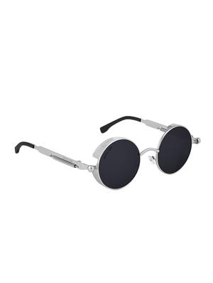 royal son hd polarized round mens women sunglasses- black - 16904695 - Standard Image - 2