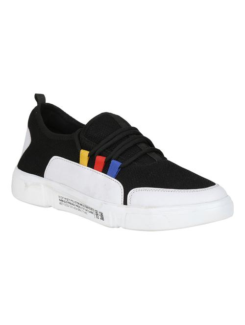 black lace up sport shoes - 16904887 - Standard Image - 1
