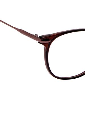 cardon brown round women full rim eyeframe -ewcd2437cud8214brn-m |53 mm - 16906045 - Standard Image - 4