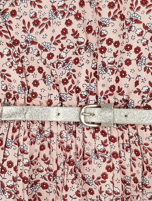 pink rayon frock - 16906249 - Standard Image - 3