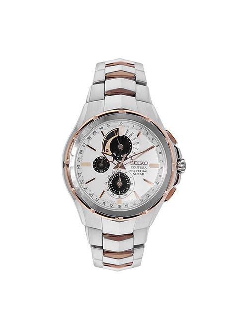 seiko analog white dial men's watch - ssc560p9 - 16906823 - Standard Image - 1