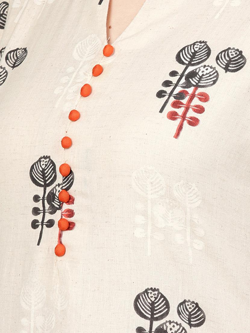 printed kurta pant set - 16906854 - Zoom Image - 4