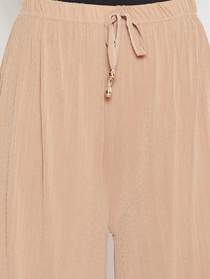 drawstring waist palazzo - 16906974 - Standard Image - 5