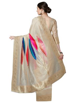 self design kanjivaram saree with blouse - 16907034 - Standard Image - 2
