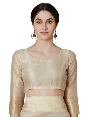 self design kanjivaram saree with blouse - 16907034 - Standard Image - 3