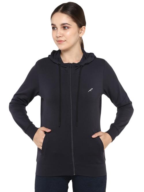 hooded neck zip up sweatshirt - 16907092 - Standard Image - 1