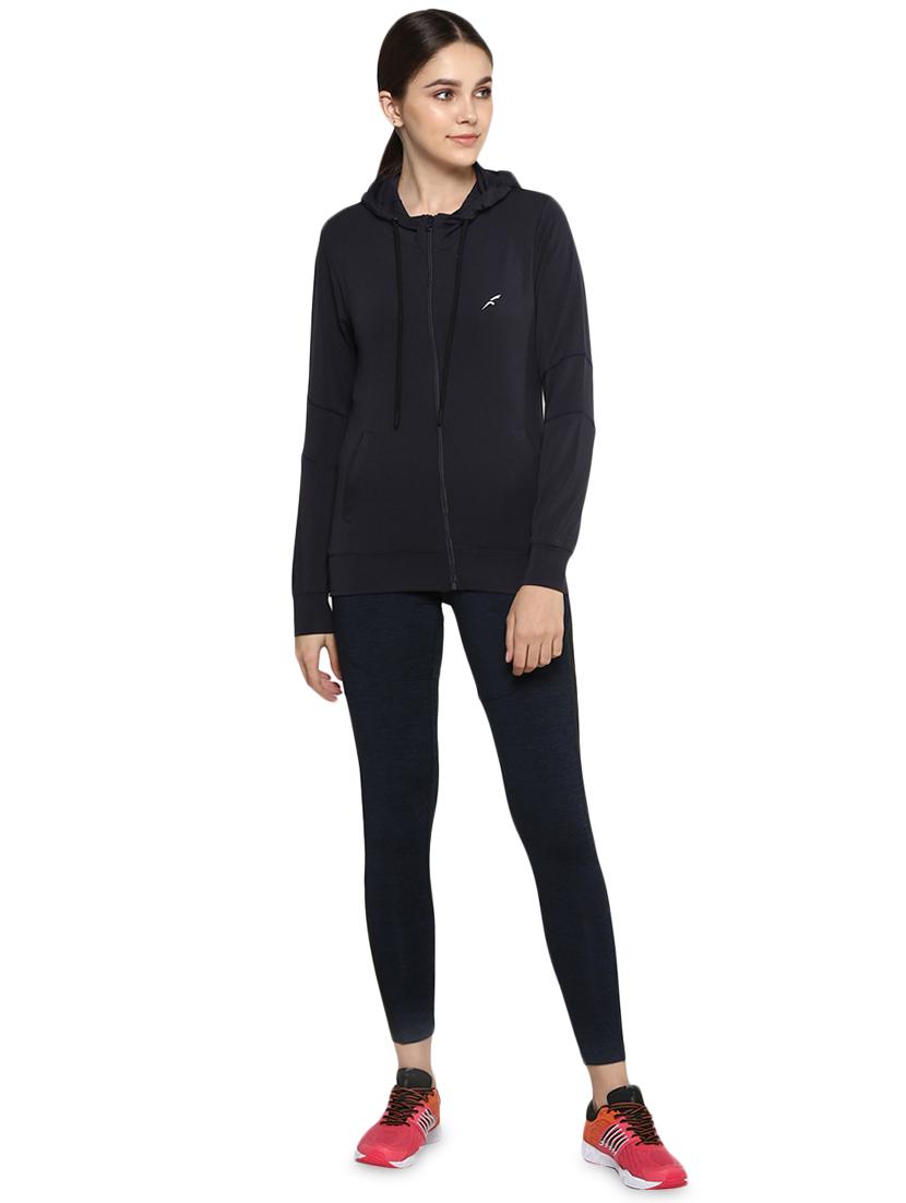 hooded neck zip up sweatshirt - 16907092 - Zoom Image - 4