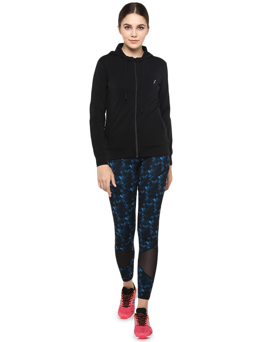 hooded neck zip up sweatshirt - 16907093 - Zoom Image - 4