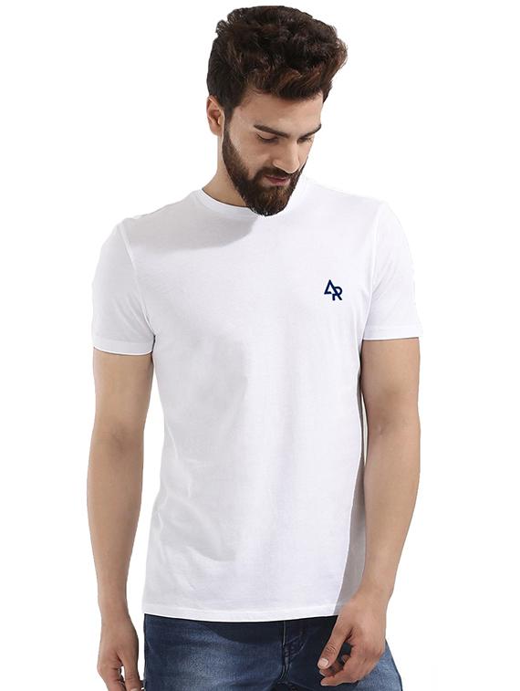 white solid t-shirt - 16907441 - Zoom Image - 1