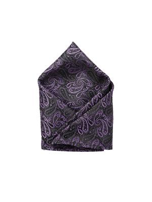 purple silk pocketsquare - 16907848 - Standard Image - 2