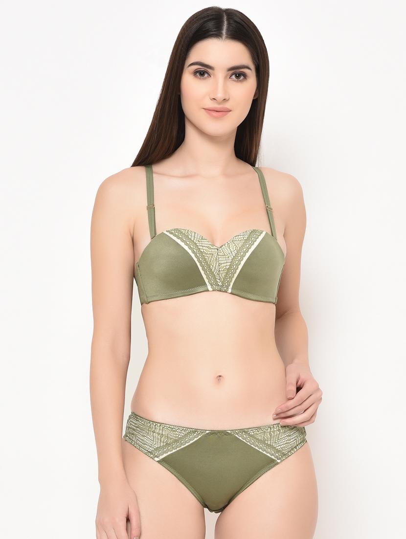 styled back bra and panty set - 16907938 - Zoom Image - 1