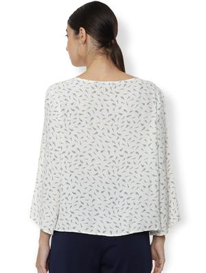 button up printed top - 16908460 - Standard Image - 2