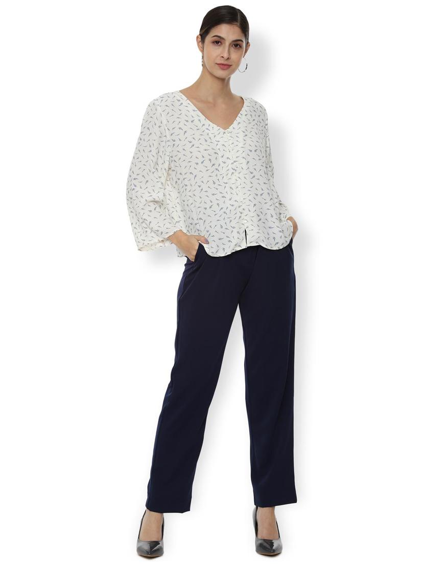button up printed top - 16908460 - Zoom Image - 3