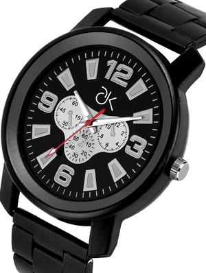 adk analog black color dial watch for men-ad-12 - 16908746 - Standard Image - 2