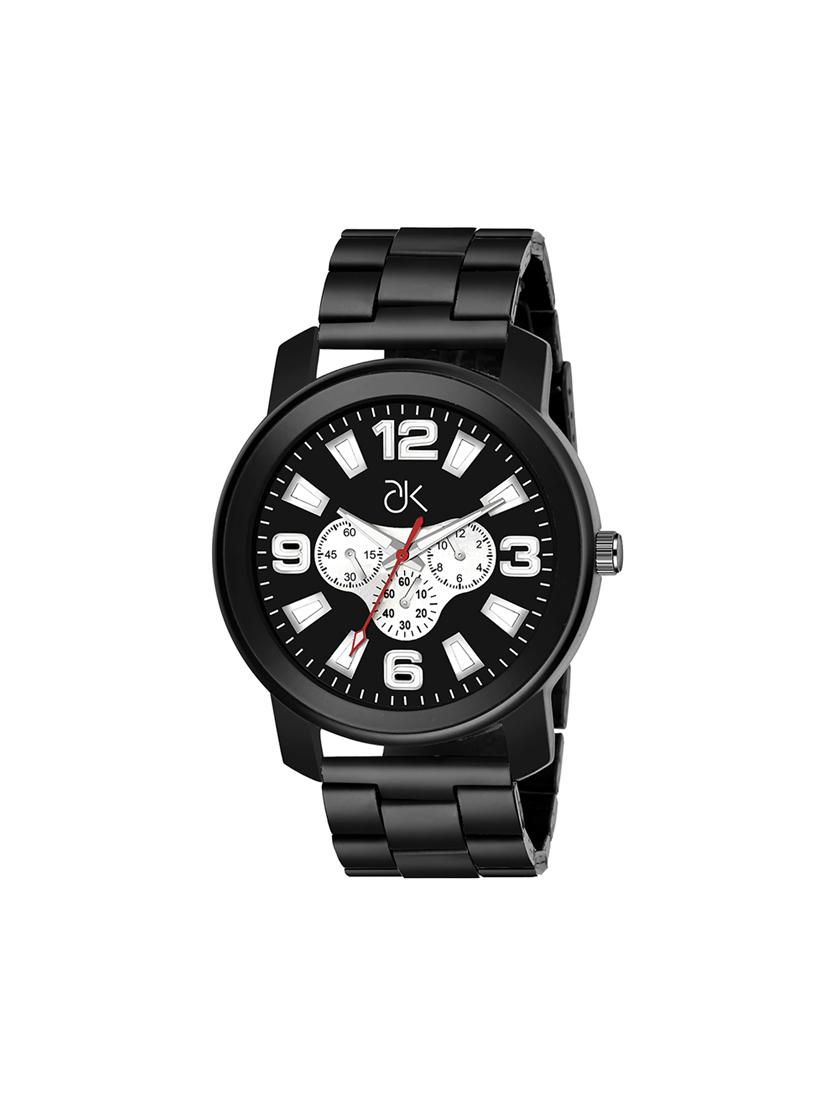 adk analog black color dial watch for men-ad-12 - 16908746 - Zoom Image - 1