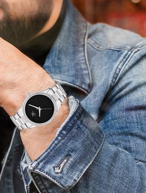 adk analog black color dial watch for men-ad-013 - 16908747 - Standard Image - 4