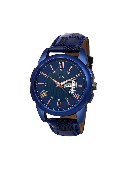 adk analog blue color dial watch for boys-jg-01 - 16908758 - Standard Image - 1