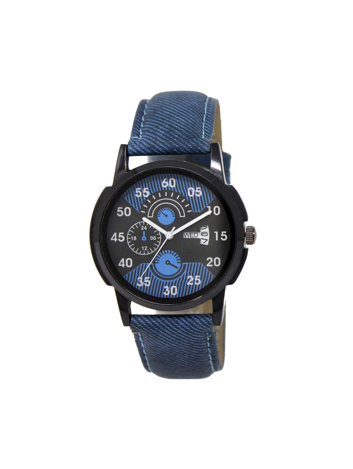 adk analog blue color dial watch for boys-dd-02 - 16908763 - Zoom Image - 1