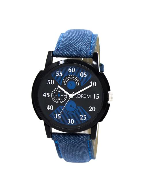 lorem analog blue color dial watch for boys-lk-02 - 16908780 - Standard Image - 1