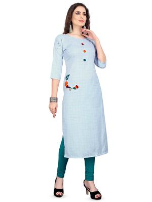 solid straight kurta - 16908967 - Standard Image - 2