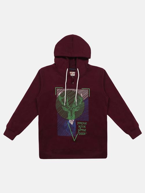 red fleece sweatshirt - 16909090 - Standard Image - 1