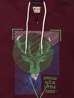 red fleece sweatshirt - 16909090 - Standard Image - 3