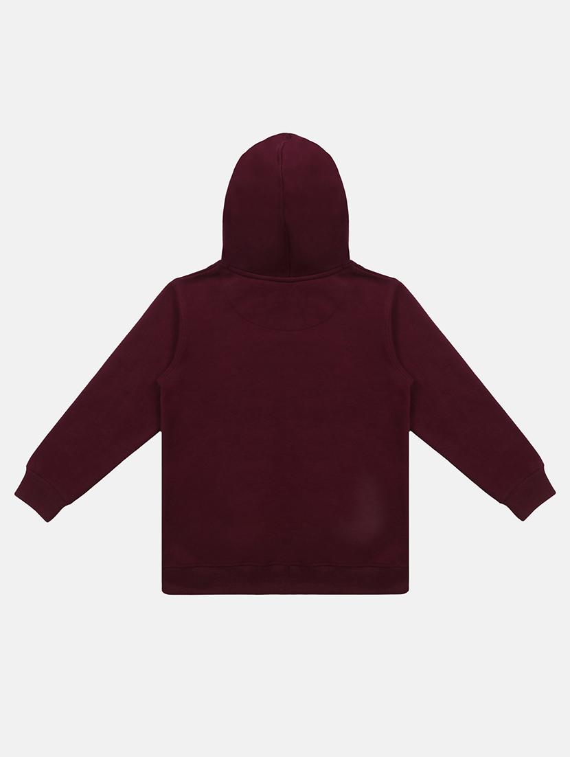 red fleece sweatshirt - 16909090 - Zoom Image - 2