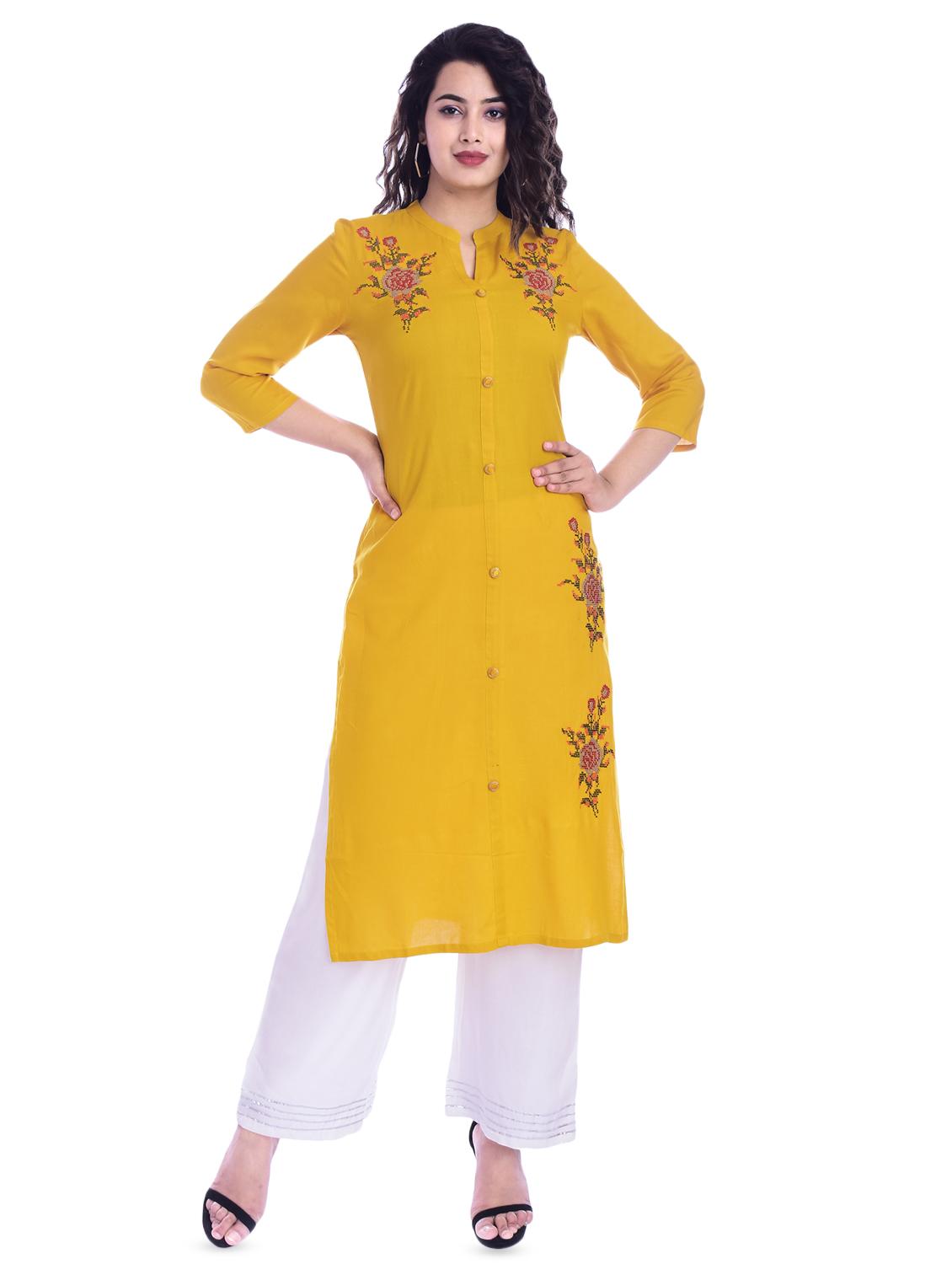 women's straight kurta