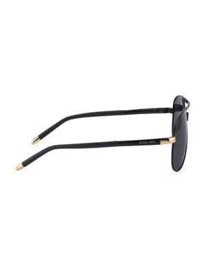 royal son hd vision polarized classic retro aviator mens unisex sunglasses -black - 16909573 - Standard Image - 3