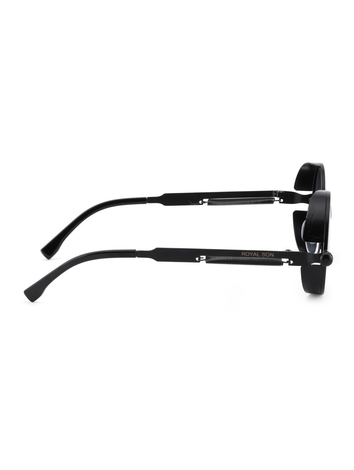 royal son hd polarized round mens women sunglasses- black - 16909575 - Zoom Image - 3