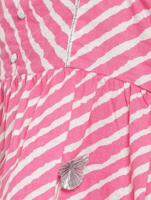 pink cotton lehnga choli - 16909755 - Standard Image - 4