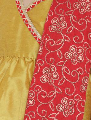 yellow silk blend lehnga choli - 16909783 - Standard Image - 4