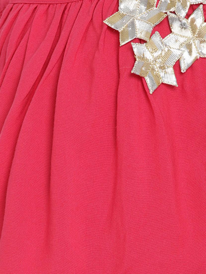 pink cotton lehnga choli - 16909784 - Zoom Image - 4