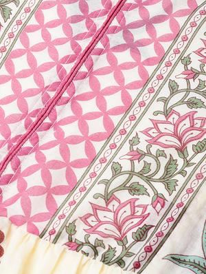 floral printed a-line kurti - 16909849 - Standard Image - 5
