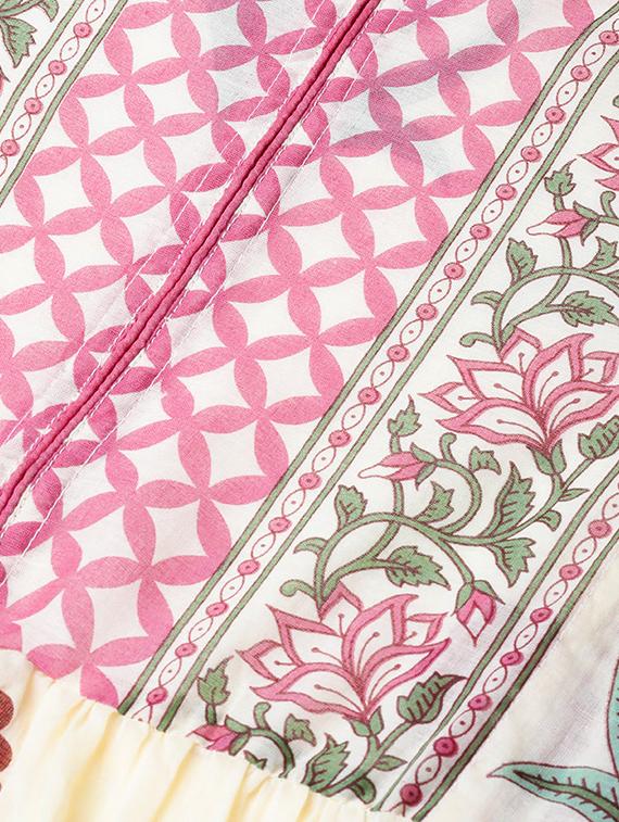floral printed a-line kurti - 16909849 - Zoom Image - 5