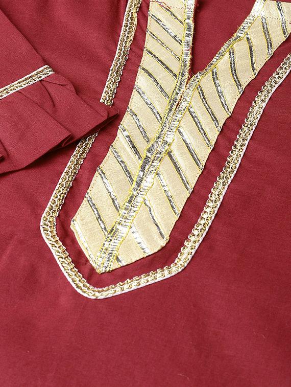 solid kurta sharara set - 16909887 - Zoom Image - 4